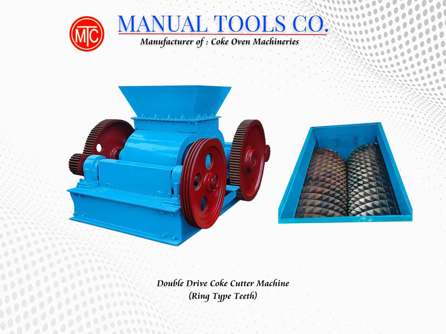 Coke Cutter Machine Ring Type Teeth