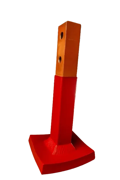 Mild steel coal crusher hammer, a replaceable wear part