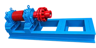 Double Disc Coal Crusher – Crusher's Driving Arrangement