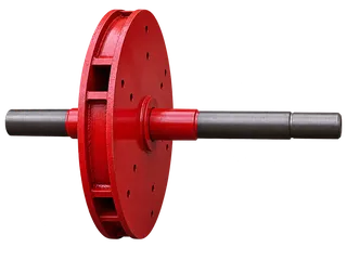 Disc fitted with EN-8 Shaft (spare part) - Coal Crusher (5 No.) — Single Disc