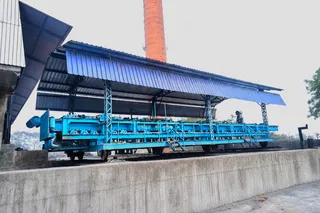 Pusher Machine with Stamping Arrangement photo 2
