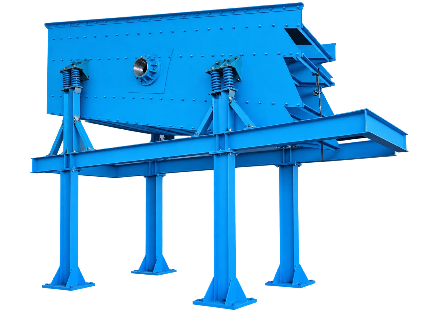Vibrator screen machine (vibrating screen) for coke and coal